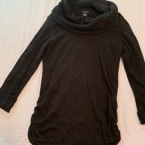 Calvin Klein Black sweater long turtleneck